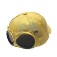 thumbnail image 2 of Sombrero de aviador Gafas de personalidad Gorra de béisbol Gafas de sol Gorra Traje Sombreros Unisex, 2 of 5