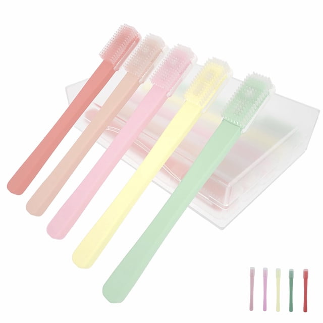 Cepillo para párpados LIZICH, silicona suave, para párpados sensibles (5 unidades)
