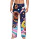 thumbnail image 1 of Fotbe Space Colorful Donut Pantalones de Pijama para Hombre, Pantalones de Dormir, Pantalones de Casa con Cintura Ajustable y Bolsillos-Small, 1 of 6