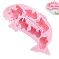 thumbnail image 4 of Billuyoard 1 Uds. Molde de silicona para Halloween, molde para caramelos en forma de pez, resistente al calor, antiadherente, molde para bandeja de hielo, Utensilios de cocina Rosado Billuyoard HA027504-01, 4 of 6
