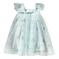 thumbnail image 1 of Robe Fille Volantée Robe Tulle Fille Robe d'Été Fille Robe de Demoiselle d'Honneur Robe Bébé Fille 5-6 Ans Mode Filles, 1 of 5