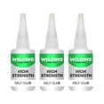 thumbnail image 1 of YISITIAN Colle Huileuse Haute Résistance pour Soudure - Colle Universelle Super Uniglue, Tout Usage Extra Résistante, Imperméable et Résistante pour Plastique Bois Céramique Métal, Sèche Uniquement en 10s (3 Pcs - 150g) CJ919-19977, 1 of 7