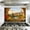 Color 3, variant on Kitchen Backsplash Peel and Stick Wall Mural Stone Archway Blooming Flowers Mediterranean Garden Pool Removable Mural 35.4"W x 23.6"H, Oil Proof Wallpaper for Fireplace & Behind Stove