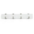 thumbnail image 4 of Richelieu Nh1182114 Quadruple Robe Hook Rack - White, 4 of 4