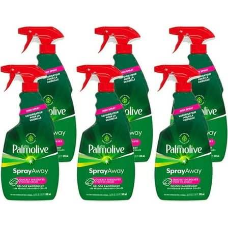Palmolive Ultra Spray Away Dish Soap Spray, 16.9 Ounce, 6 Pack