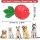 thumbnail image 2 of 2024, juguete para masticar con chirrido para perros que mastican de forma agresiva, golosinas para limpiar los dientes, juguetes para perros pequeños, juguetes interactivos de gom, 2 of 4