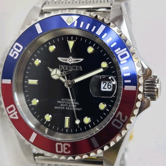 Invicta Men's Automatic Pro Diver Watch 40mm 47721 Black