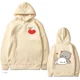 thumbnail image 2 of Sudadera de manga larga para mujer, Jersey informal de gran tamaño, estilo Kawaii, Anime, Harajuku, para San Valentín, 2 of 3