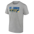 thumbnail image 2 of Men's Heathered Gray St. Louis Blues Jet Speed T-Shirt, 2 of 4
