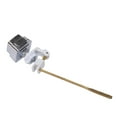 thumbnail image 1 of Leke Side Mount Master Plumber Toilet Tank Lever Flush Handle Brass Arm Push Button, 1 of 1