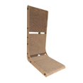 thumbnail image 1 of Rascador de gatos de cartón L Cats Lounge, bola de juguete construida, rascador de gatos duradero y respetuoso con el medio ambiente, almohadilla Vert estilo A SM SunniMix Almohadilla para rascar gatos, 1 of 8