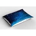 thumbnail image 2 of Ambesonne Gray Abstract Microfiber Pillow Shams, King, 2 of 2