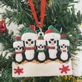 thumbnail image 1 of Pingüinos, Adorno De Árbol De Navidad Diy Con Cordón, Colgantes De Animales De Diseño Creativo Diy Para Chimenea De Windows Speravity HA041400-02, 1 of 6