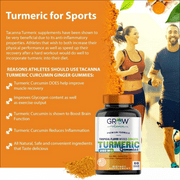 Grow Vitamin Turmeric Gummies with Ginger