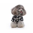 thumbnail image 1 of Ropa para mascotas Ropa para mascotas Camisa hawaiana Ropa para perros y mascotas Camisa a cuadros para mascotas Camisa a cuadros para perros de playa (Negro M) JM, 1 of 5