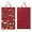 Red, variant on Jewelry Organizer Hanging Bag, Over the Door and Wall Storage Solution, Large Capacity Holder for Earrings, Necklaces, Bracelets, and Small Accessories