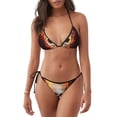 thumbnail image 1 of Disketp Satanic Skull para Bañador de Dos Piezas para Mujer, Bikini Sexy Halter String, Conjunto de Bikini en Triángulo, 1 of 6
