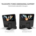thumbnail image 6 of for Samsung Galaxy Fold5 Case, [Snug Touch Matte ] Military Grade Shockproof Protective Phone Case with Kickstand for Samsung Galaxy Fold 5 LTT Black, 6 of 9