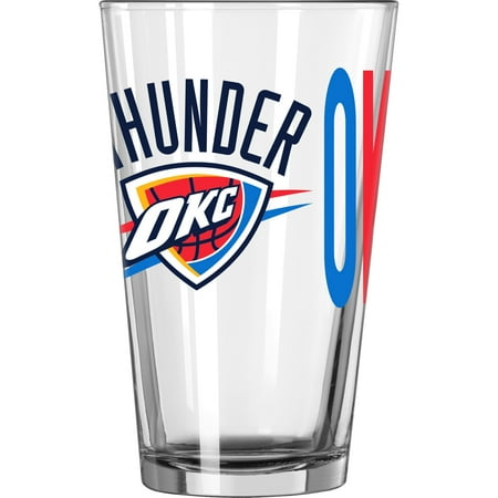 City Thunder Acrylic - NBA Oklahoma City Thunder 16 oz. Overtime Pint Glass
