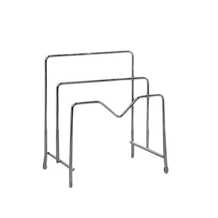 

wrea Stainless Steel Storage Rack Holder Organizer Kitchen Accessory for Chopping Board/Pot cover/Cutter