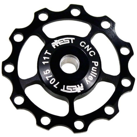 AEST 11T Aluminum Alloy Rear Derailleur Upper/Lower Wheel Pulley for Shimano/SRAM (BLACK-4) price history on PriceWatchPro