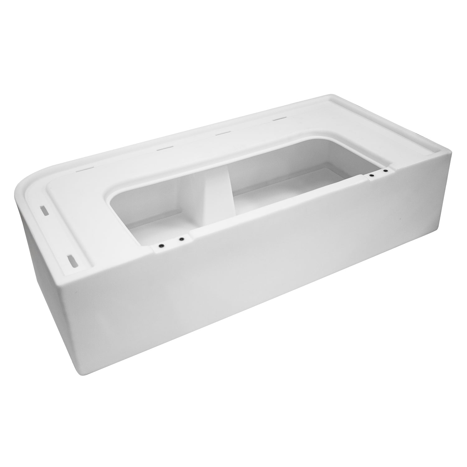 Wise 8WD114 1B 204 Deluxe Series 45 Pontoon Corner Couch Right Radius