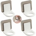 thumbnail image 1 of Soporte dispensador de botellas con bomba, soporte para colgar desinfectante de manos, pegatina de pared, soporte para botellas de gel de ducha, gancho desinfectante, 4 Uds., 1 of 5