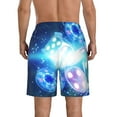 thumbnail image 3 of Bixox Men's Casino printing Casual Classic Fit Short Summer Beach Shorts, 3 of 6