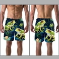 thumbnail image 3 of luoweisi Men's Beach Shorts Quick Dry Swim Trunks with Mesh Lining Frog XL, 3 of 5