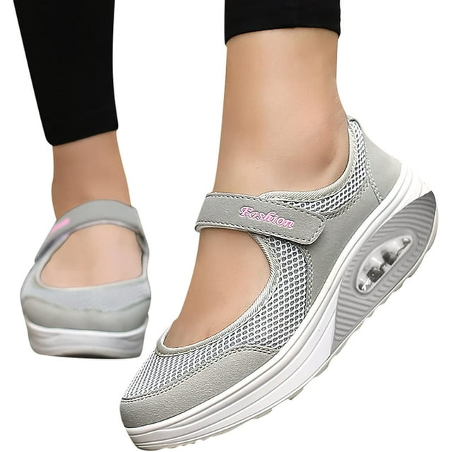 Orthopedic Walking Sneaker,Women's Fashion Sneakers Shoes with Arch