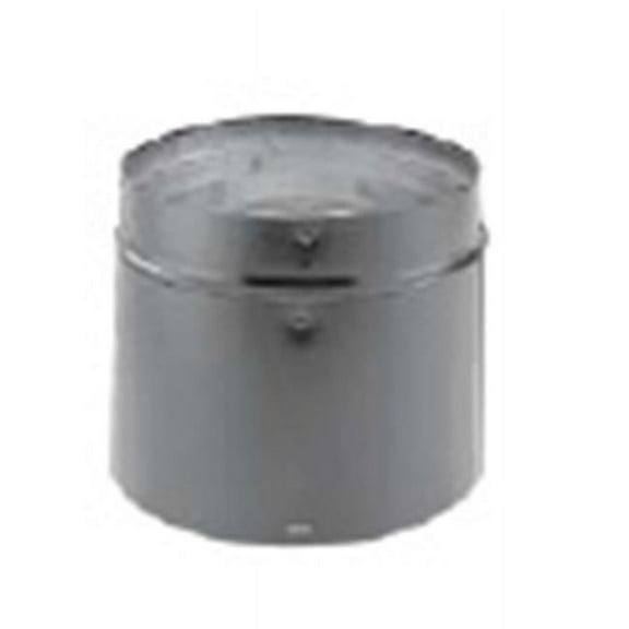 M & G Duravent 6DVL-6ADJ 6 Inch  Dura-Vent DVL Adjustable 2 Inch -5 Inch   Double-Wall Black Pipe