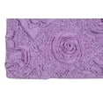 thumbnail image 5 of Home Weavers Modesto Collection Heart Shaped Plush Rug Shower Floor, Bathroom Bath Rug Non-Slip Extra Soft and Absorbent, Machine Washable Heart Shaped Mats for Bathroom Floor 25"x25" Heart, Purple, 5 of 9
