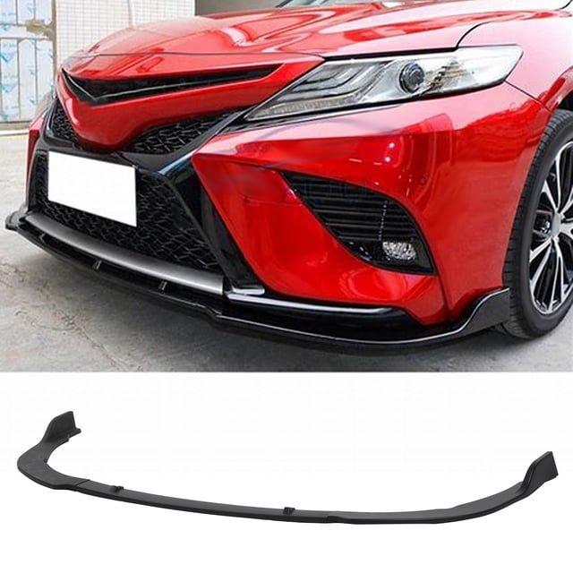Labio Del Parachoques Delantero, 3 Piezas De 3 Piezas Kit De Carbroocería De La Barbilla Delantera Delantero Delantero Spoiler Del Labio Frontal Del Frontal Con Tornillo Para