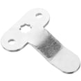 thumbnail image 3 of Metal Strike Plate Door Reinforcement Latch Plate for Electrical Cabinet Circuit Box Distribution, 3 of 8