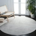 thumbnail image 2 of SAFAVIEH Sonoma Rowan Abstract Area Rug, Grey/Ivory, 6'7" x 6'7" Round, 2 of 8