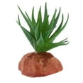 thumbnail image 6 of Reptile Resin Artificial Plant, Terrarium Grass Flexible Decor with Base for Scorpion Other Small Animals E, 6 of 9