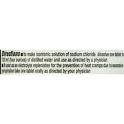 Sodium Chloride 1 Gram 300 Tablets (15.4gr.) | Normal Salt Tablets