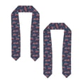 thumbnail image 2 of Zufioo Fire Truck 1 Print Graduation Shawl Ribbon, Graduation Ribbon for Male and Female Graduates-Flattened, 2 of 7