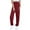 R224/Wine, variant on Vividxx Pants For Women Solid Color Casual Fashion Womens Elastic High Waist Wide Leg Casual Pants Casual Pants Loose Fit Beach Trousers