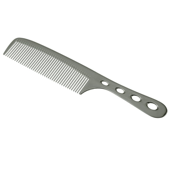 Vocoste Hair Comb All Purpose Detangling Dressing Comb Stainless Steel Black