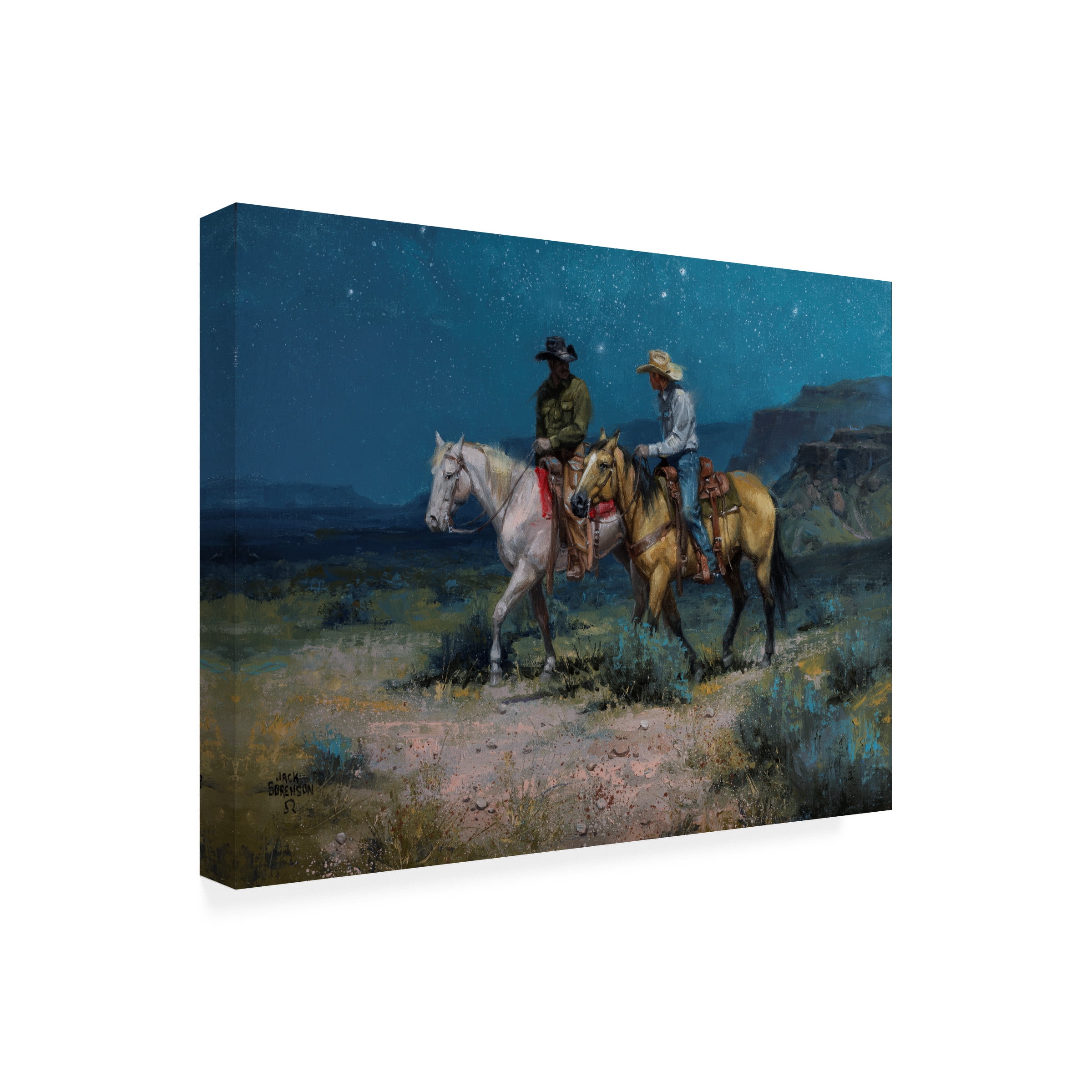 Jack Sorenson 'Night Riders' Canvas Art