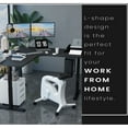 thumbnail image 4 of Hanover 73"x73"x31" L Shape Sit/Stand Electric Desk, 4 of 7