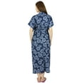 thumbnail image 7 of Bimba Maternity Hospital Kaftan Nursing Night Gown, Front Buttons- Baby Shower, 7 of 7
