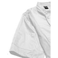 thumbnail image 3 of Chef Code Cool Breeze Side Vent Chef Coat, White, S, 3 of 6