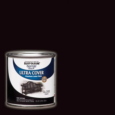Painters Touch 1979-730 1/2 Pint Gloss Black Multi-Purpose Paint