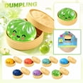 thumbnail image 2 of Dumpling Stress Ball Slow Rising Squishy Soft Squeeze Decompression Dough Novelty Toy for Fun Entertainment, 2 of 5