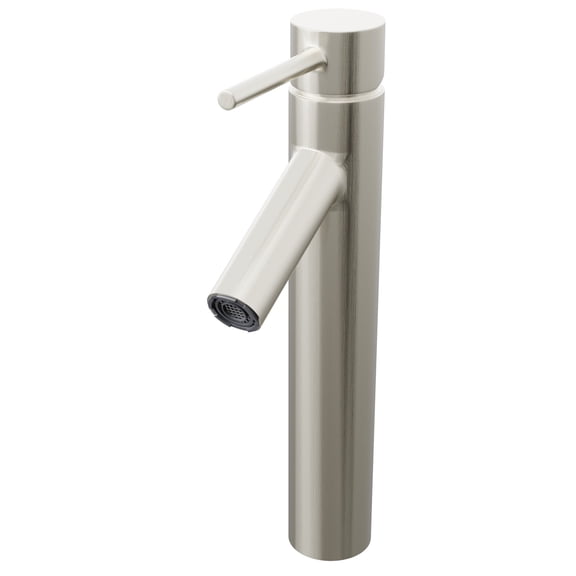 Novatto BM-012BN Dalyss Brushed Nickel Bathroom Sink Faucet in Brushed Nickel