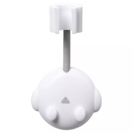 

Fongwan Shower Head Holder Punch-Free Wall Mounted Shower Bracket Universal Adjustable Shower Mounting Bracket-White