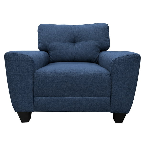 Sillon 1 plaza Modular Moderno Azul Marino EL BAZAR STORE