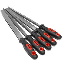 DNA Motoring TOOLS-00096 DNA MOTORING 5PCs 12" Long Heat-Treated Steel Serration Pattern Bastard Files Tool Set